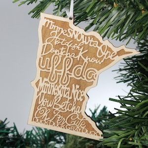 MN Sayings Ornament