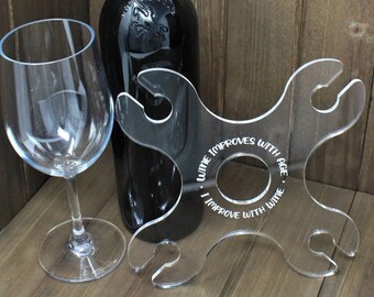 Improve with Wine - 4 Glass Wine Caddy
