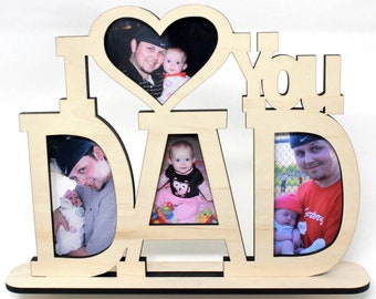I Love You Dad Picture Frame