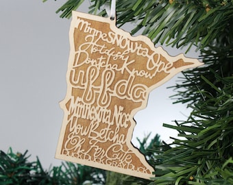 MN Sayings Ornament