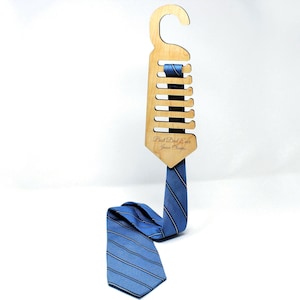 Tie Hanger Personalized