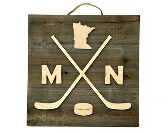 MN Hockey Sign