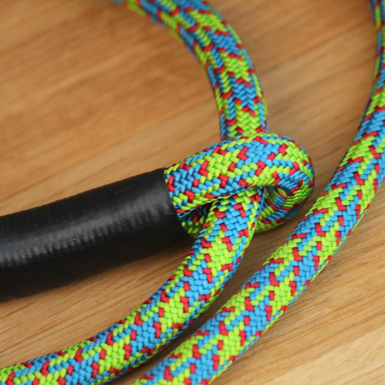 Climbing Rope Slip Lead Dog Leash EASY // Slip Rope Leash // Etsy