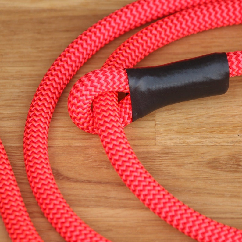 Climbing Rope Slip Lead Dog Leash EASY // Slip Rope Leash // Etsy
