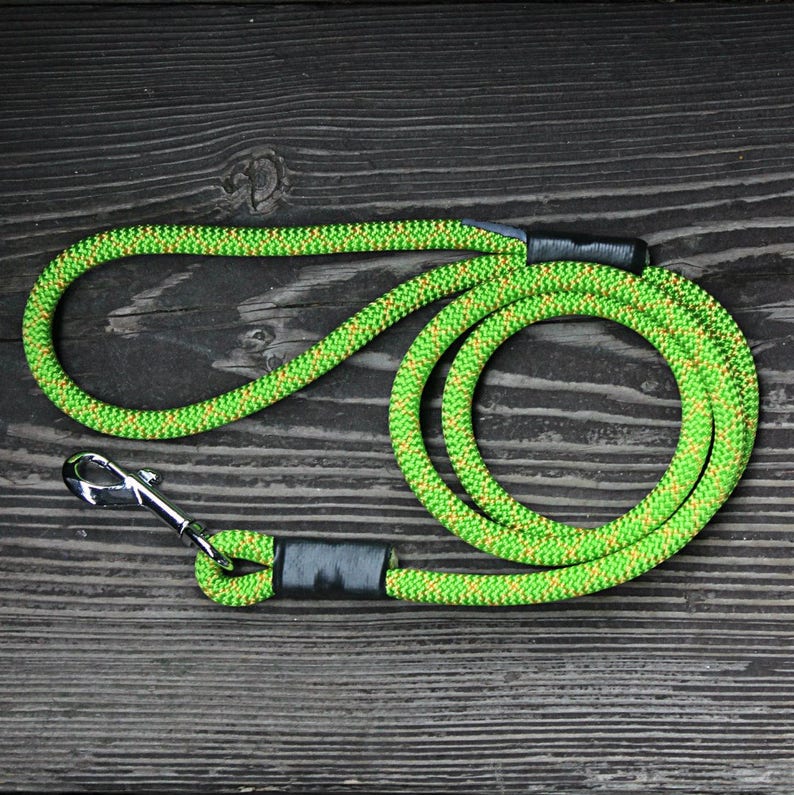 Climbing Rope Dog Leash ORIGINAL // Custom Made // 4ft 7ft // Choose