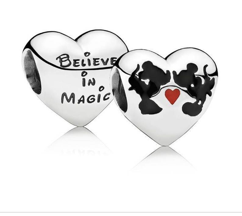 pandora charm disney minnie et mickey kiss pandora charm disney minnie et mickey kiss