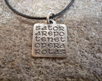 SATOR magic pendant