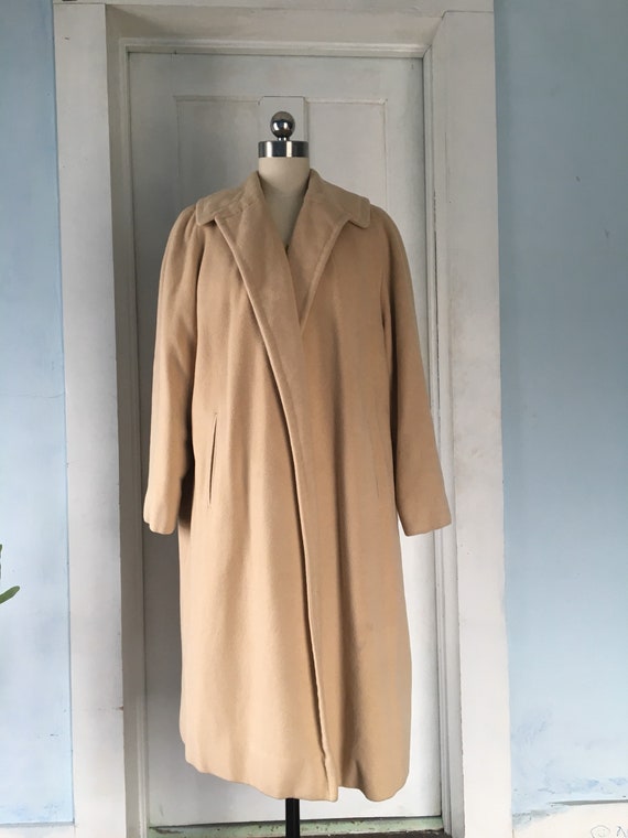 1950s cashmere coat