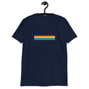 Rainbow Pride Shirt, Gay Symbol Shirt, LGBT Tee, Pride Tshirt, LGBT Pride Flag, Unisex T shirt, Lesbian shirt, Queer Shirt, Bisexual Shirt image 8