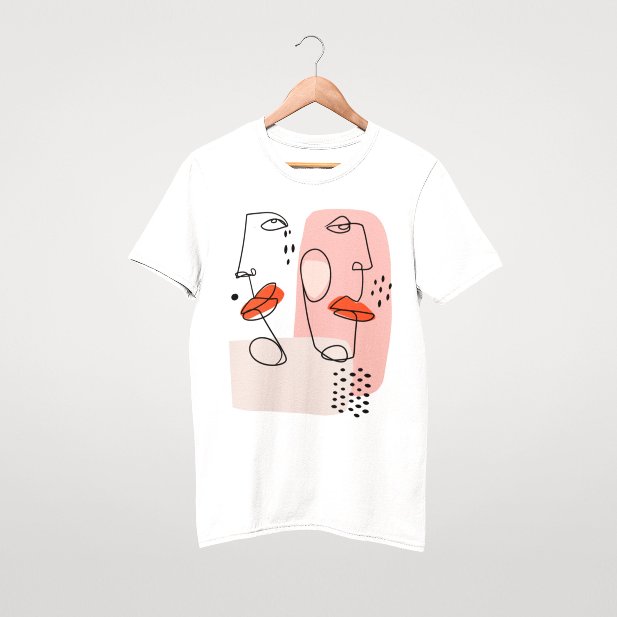 abstract art t shirts