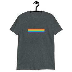 Rainbow Pride Shirt, Gay Symbol Shirt, LGBT Tee, Pride Tshirt, LGBT Pride Flag, Unisex T shirt, Lesbian shirt, Queer Shirt, Bisexual Shirt image 7