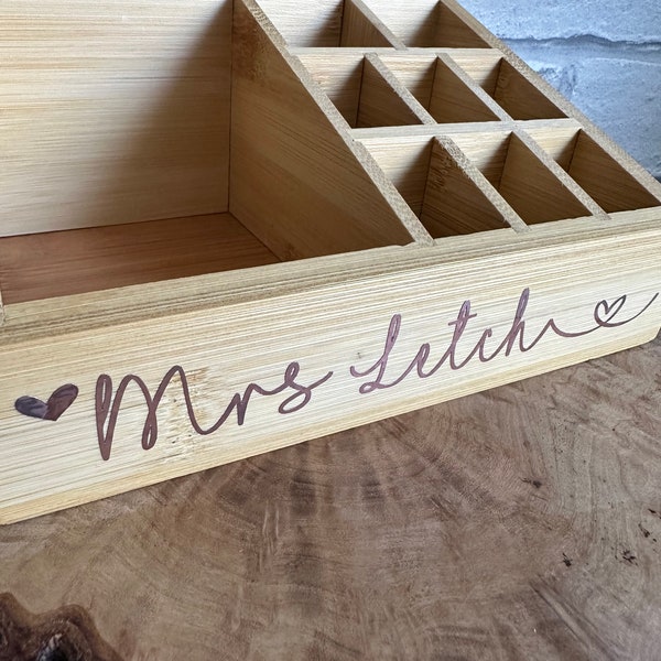 Personalised Teacher Desk Tidy