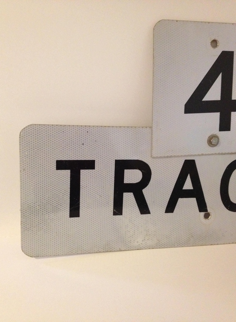 Cross Stitch Pattern Railroad Crossing Road Sign By AncoraCrafts