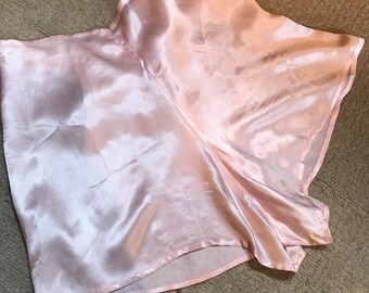 1940's pale pink silk Tap panties french knickers size small/medium