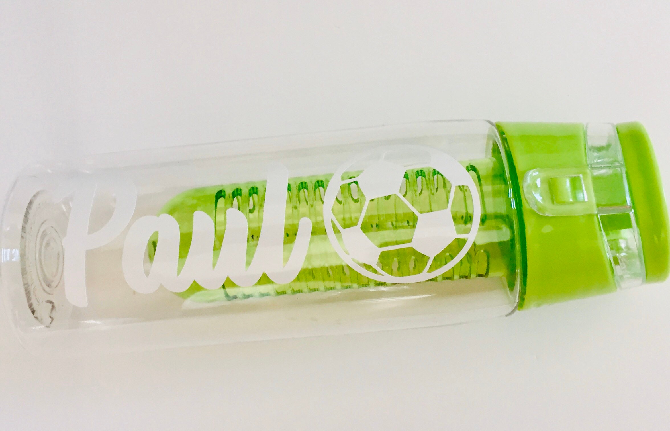 Football drink bottle work water bottle personalised back to Etsy