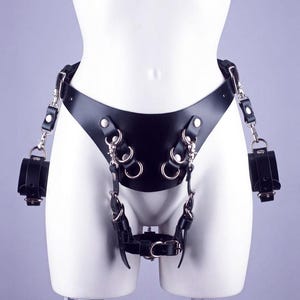 Vibrating Wand Harness - Etsy