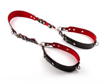 Benspridare, Lårslinga, Bondageutrustning, Sexleksaker, Läderbälten, Spridarbygel, Vuxenleksaker, BDSM-möbler, Undergiven, MOGEN