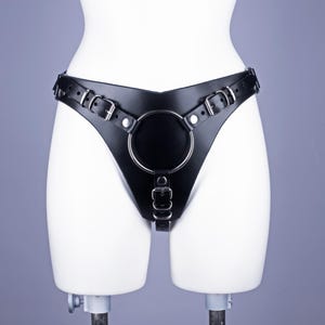 Huge dildo harness, MATURE, Strap on harness, BDSM harness, Pegging harness, Strapon harness, Dragon dildo panty, Large dildo harness