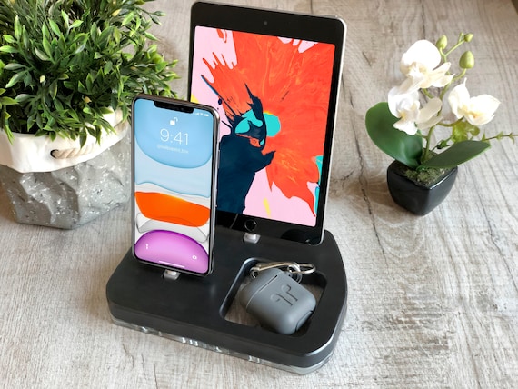 AirPod Charging Station iPad Accessories Charging Stand iPhone - Etsy