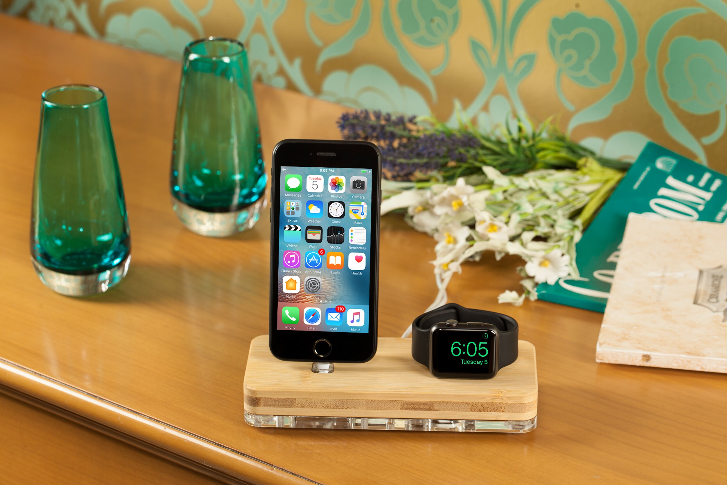 Apple Docking Station Iphone Charging Iphone 8 Apple Watch Etsy