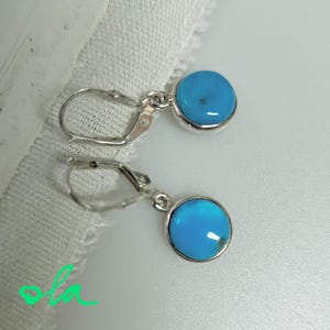 Silber  Ohrringe mit Türkis