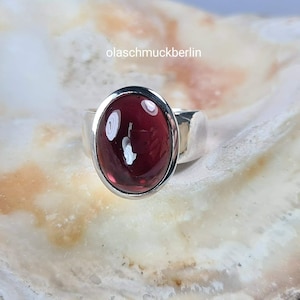 Silberring mit Granat
