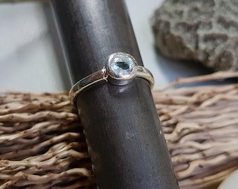 Silberring mit Topas