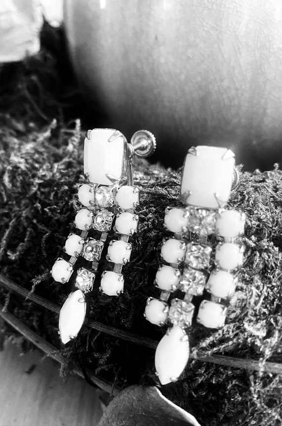 1940’s Starlet Earrings | Genuine Weiss Vintage J… - image 1