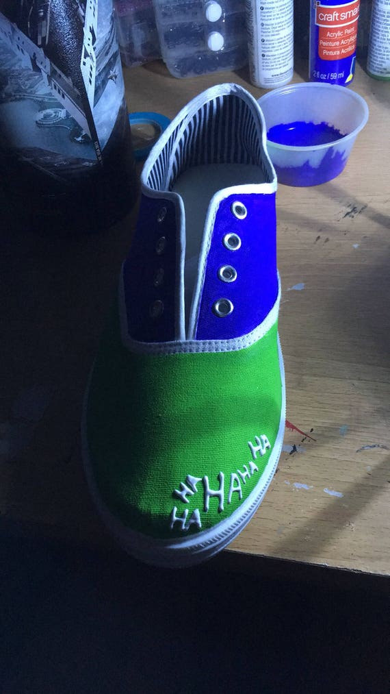 custom painted canvas shoes