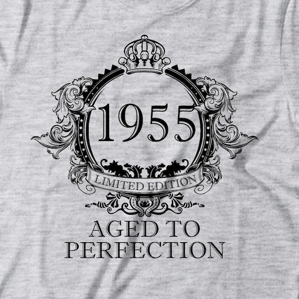 1955 Birthday Gift - Aged To Perfection 1955 Shirt - Limited Edition Shirt - 1955 Tee - Year 1955 T Shirt - Gift For Someone Born In 1955