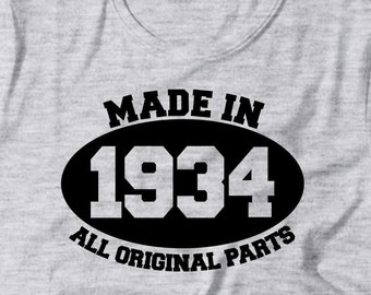 Mens Pullover Birthday Hoodie CLASSIC 1913 ALL ORIGINAL PARTS