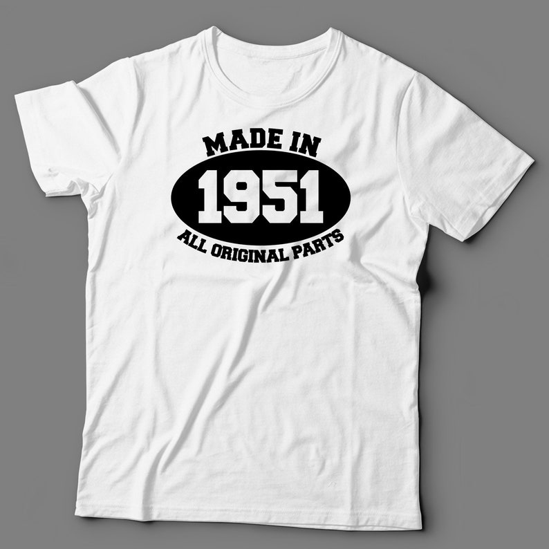 made in 1951 t shirt
