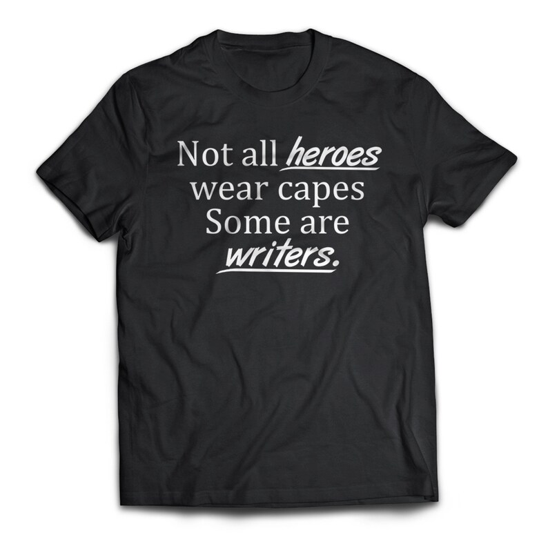 writers t shirts