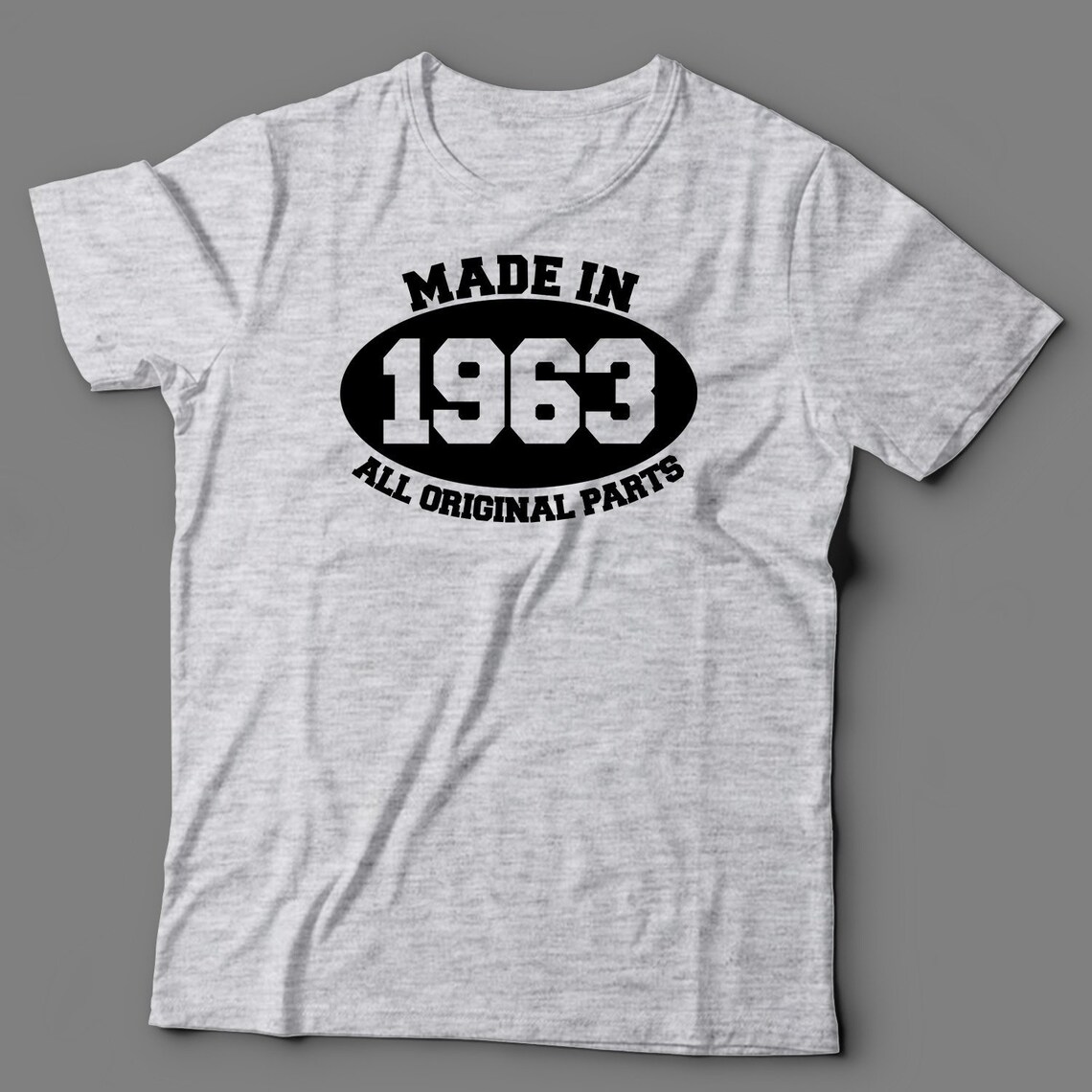 Made in 1963 Birthday Gift Year 1963 Shirt Born in 1963 - Etsy