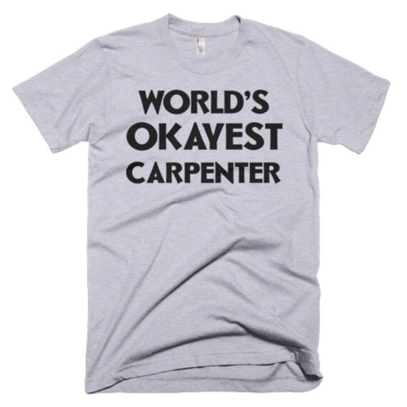 Amour Worlds Best menuisier Homme Unisexe T Shirt-Cadeau Travail