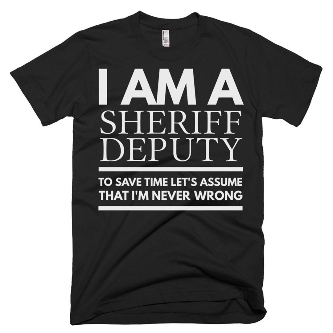 sheriff-deputy-shirt-sheriff-deputy-gifts-sheriff-deputy-etsy