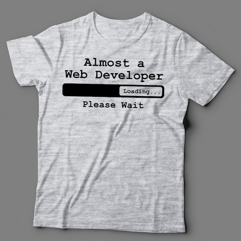 web developer shirt