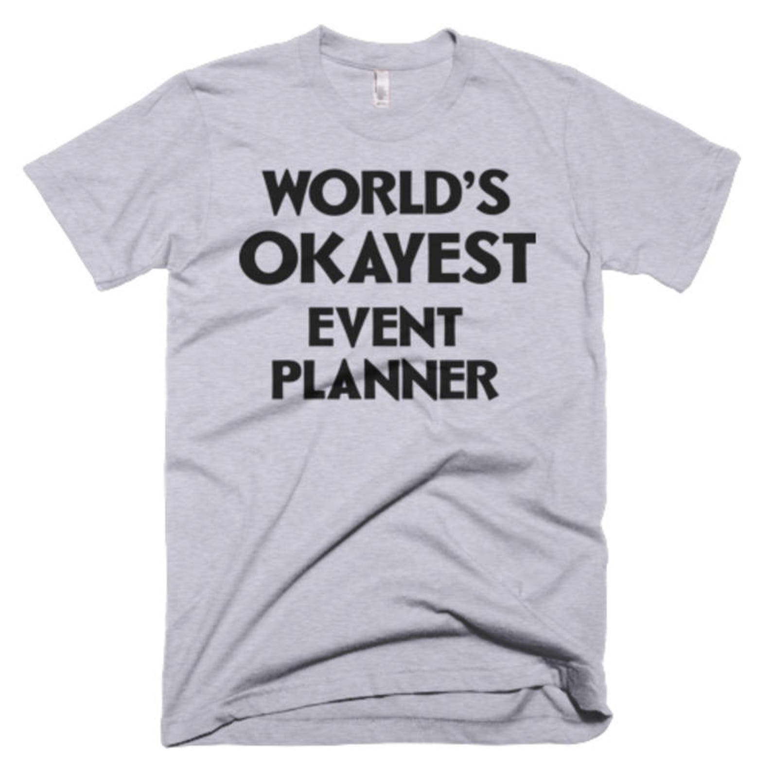 Event Planner T Shirt Event Planner Gift Gift for Event Etsy UK