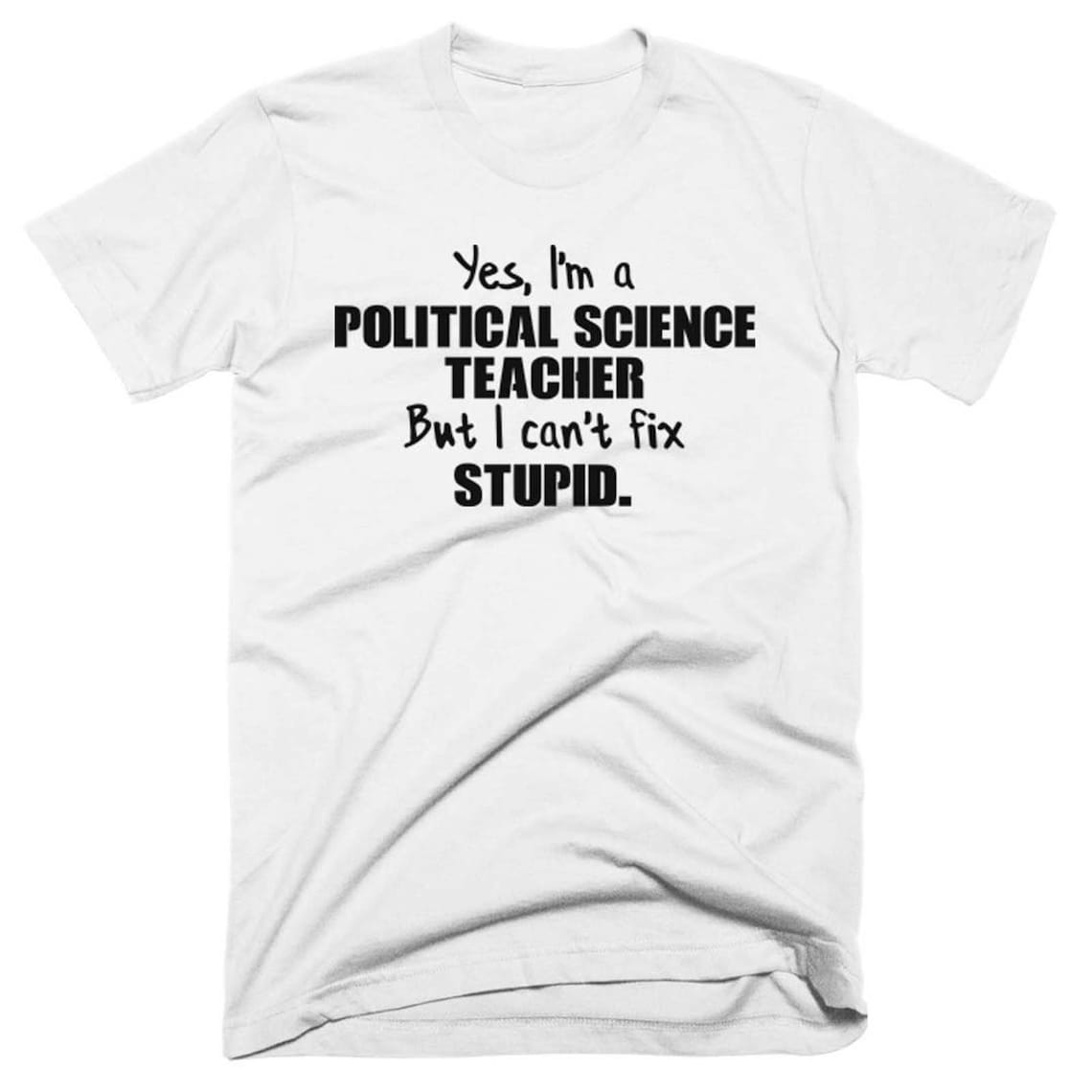 Political Science Teacher Tshirt Political Science Teacher Etsy