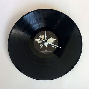 Vinyl Record Clock