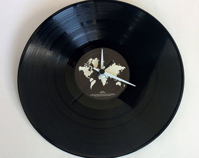 Vinyl Record Clock