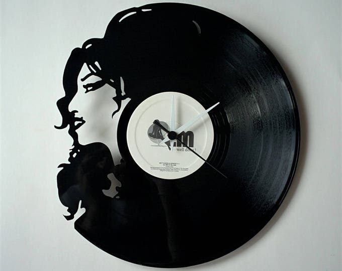 Vinyl Record Clock (Amy Winehouse)