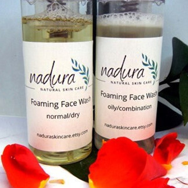 Foaming Face Wash, Natural Face Wash, Face Cleanser, Gentle Face Wash, Sensitive Skin, Normal, Dry, Combination