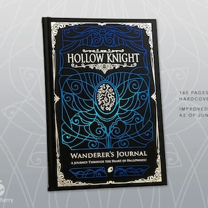 Knight Journal Hollow Knight Wanderer's Journal 160 Pages Hardcover Brand New and ...
