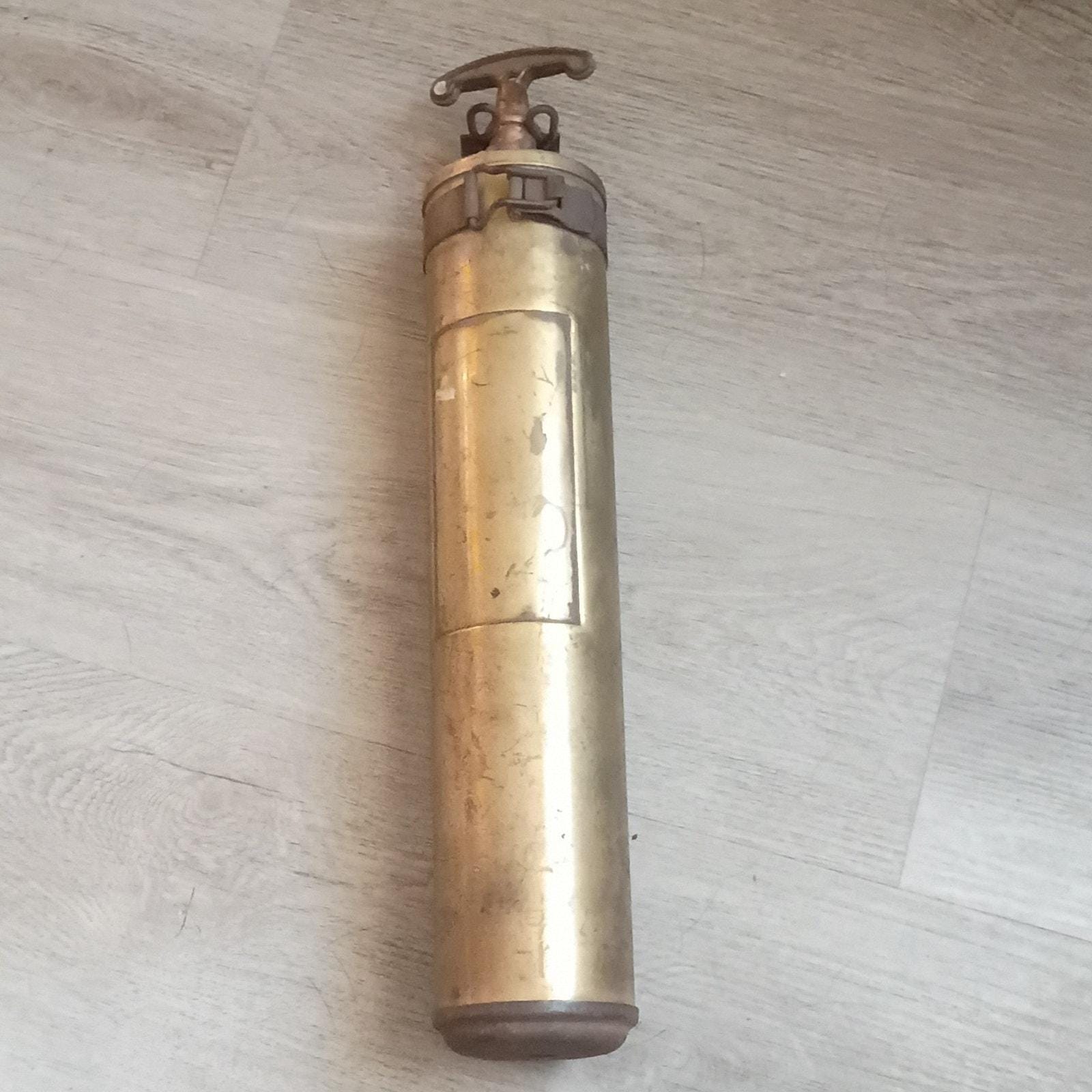 Antique fire extinguisher - Etsy 日本