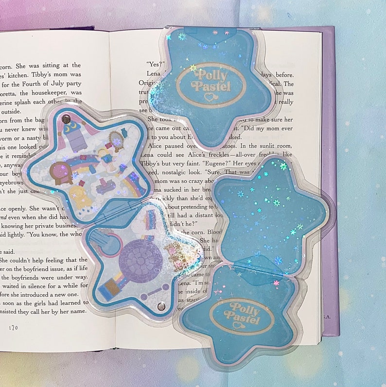 Polly Pastel Magnetic Bookmark | Cute Bookmarks, Bookmark, Magnetic ...