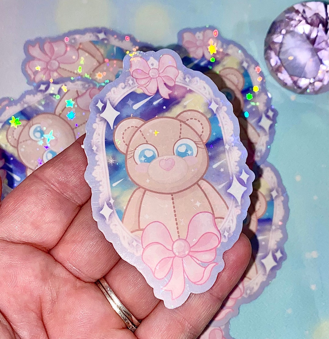 Teddy Galaxy Sticker Cute Stickers, Teddy Bear, Teddy Bear Stickers