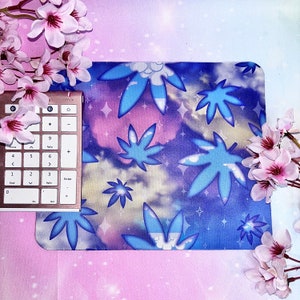 Mousepad / mousepad Toking Galaxies, mousepad Kawaii, mousepad Rainbow, mousepads lindos, mousepads canna, pequeñas empresas, cannababe