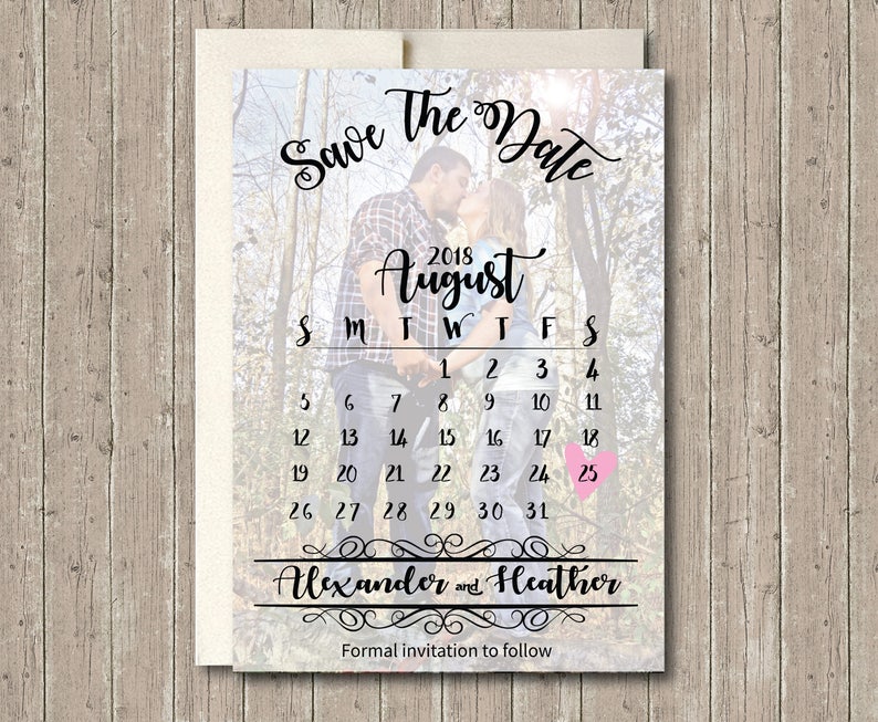Sheer Save the Date Invites