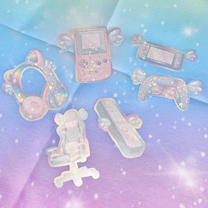 Gamer Girl Sticker Pack | gamer girls, gamer stickers, gamer girl stickers, gamers, sticker packs, girly stickers